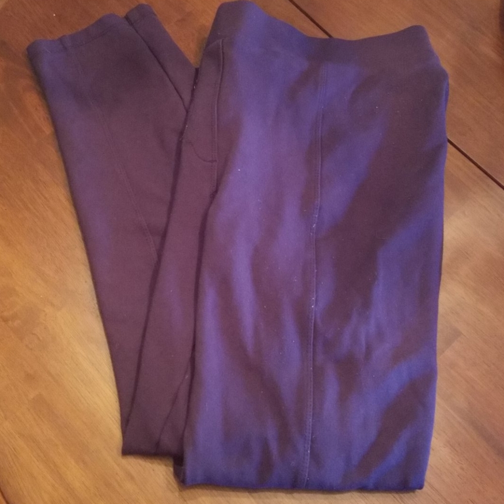 Purple jeggings